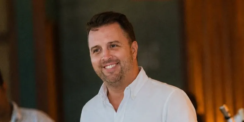 A founder presenting at a United Founders event